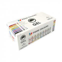 Sada gelových barev (8 ks)