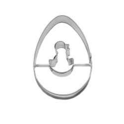 Vykrajovátko vajíčko/kuře ve skořápce 38x54 mm