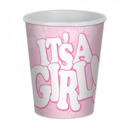 Papírové kelímky je to holka 10ks