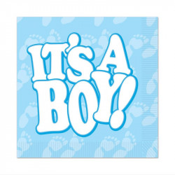 Papírové ubrousky je to kluk 33x33cm 16ks