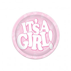 Papírový talíř je to holka 23cm 10ks