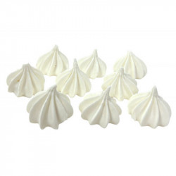 Mini pusinky bílé 9ks