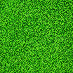 Cukrové perličky 2mm světle zelené 1kg