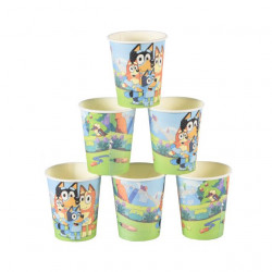 Papírové kelímky 10ks Bluey