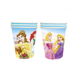 Papírové kelímky 10ks princezny
