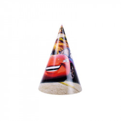 Párty papírová čepička Cars 6ks
