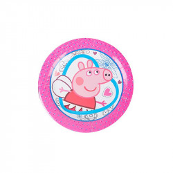 Párty papírové talíře 22cm 10ks Prasátko Pepa
