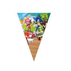 Párty vlaječky ježek Sonic