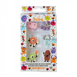 Cukrová dekorace příšerky