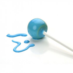 Cake pop světle modrá glazura 260g