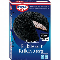 Krtkův dort Black&White 435g