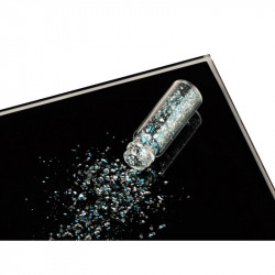 Jedlé stříbro 0,25g stříbrnomodré