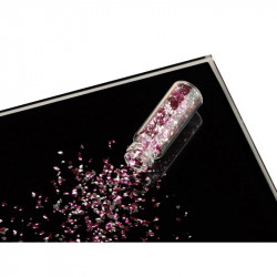 Jedlé stříbro 0,25g stříbrnofialové