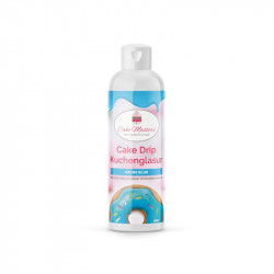 Cake drip azurová modrá 250g