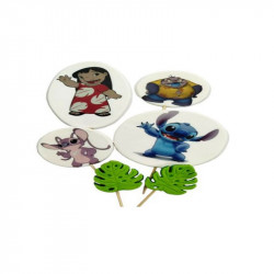 Cukrová figurka zápich Lilo a Stitch