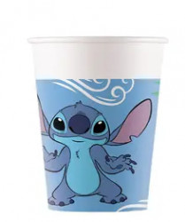 Papírové kelímky Stitch 8 ks 200 ml