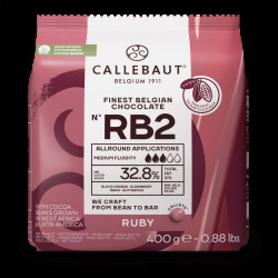Čokoláda ruby RB2 0,4kg 32,8 % - Callebaut