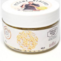 Eurocao Cereální kuličky v bílé čokoládě 5 mm (100 g) Besky edice