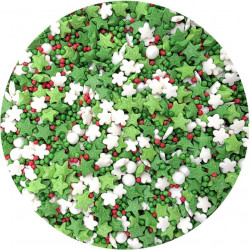 Cukrové zdobení vánoční hvězdičky 80g