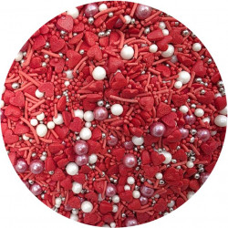 Cukrové zdobení Srdcový valčík 80g