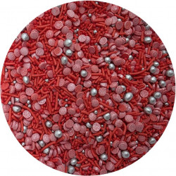 Cukrové zdobení Červený koktejl 80g