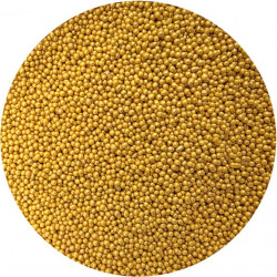 Cukrové perličky metalické zlaté II. 2mm 80g