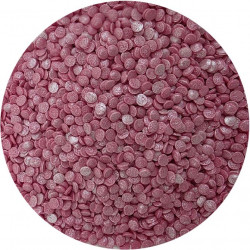 Cukrové zdobení růžové perleťové konfety 80g