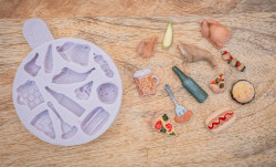 Silikonová forma miniaturní grilování