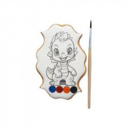 Perníčková omalovánka dinosaursu 55g