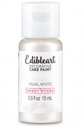 Metalická barva tekutá 15ml Pearl White