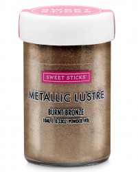 Prachová barva metalická Burnt Bronze 10 ml