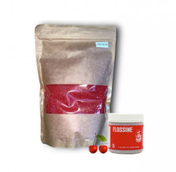 Cukr na cukrovou vatu  - 1 Kg - Třešeň - Knapro