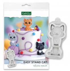 Silikonová formička kočka