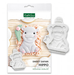 Silikonová formička hroch