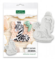 Silikonová formička zebra