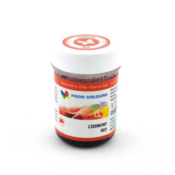 Gelová barva (Red) červená 35 g