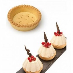 Košíček na tartaletky linecký světlý 7,4 cm (8 ks)