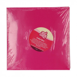 Dortová krabice růžová 25x25x15cm