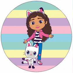 Jedlý papír Gabi duha 19,5cm