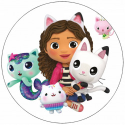 Jedlý papír Gabinin kouzelný dům 19,5cm