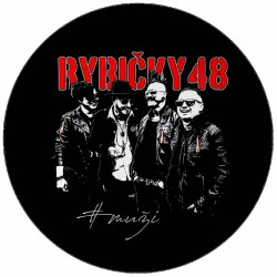 Jedlý papír Rybičky 48 black 19,5cm