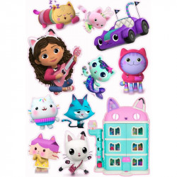 Jedlý papír Gábinin kouzelný domek k vystříhnutí A4