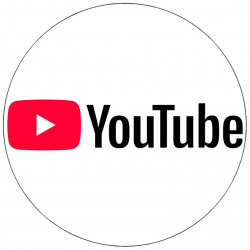 Jedlý papír YouTube 19,5cm