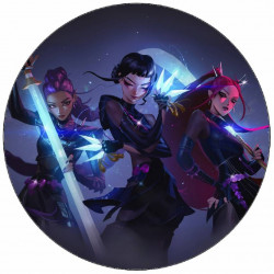 Jedlý papír K-pop Lovkyně démonů anime 19,5cm