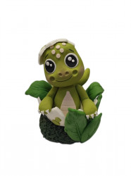 Dinosaurus ve vejci nejedlá cukrová dekorace 11x6cm - Gricko Ivanjica