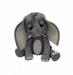 Slon nejedlá cukrová dekorace 8x8cm - Gricko Ivanjica