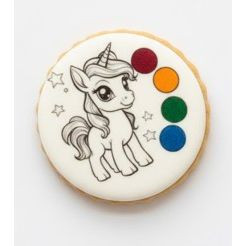 Perníčková omalovánka jednorožec 25g