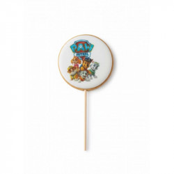 Perníček na špejli Tlapková patrola  25g