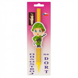 Dortová fontána voják - 1ks