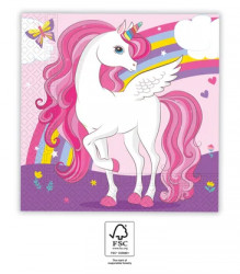 Papírové ubrousky 33x33cm 20ks